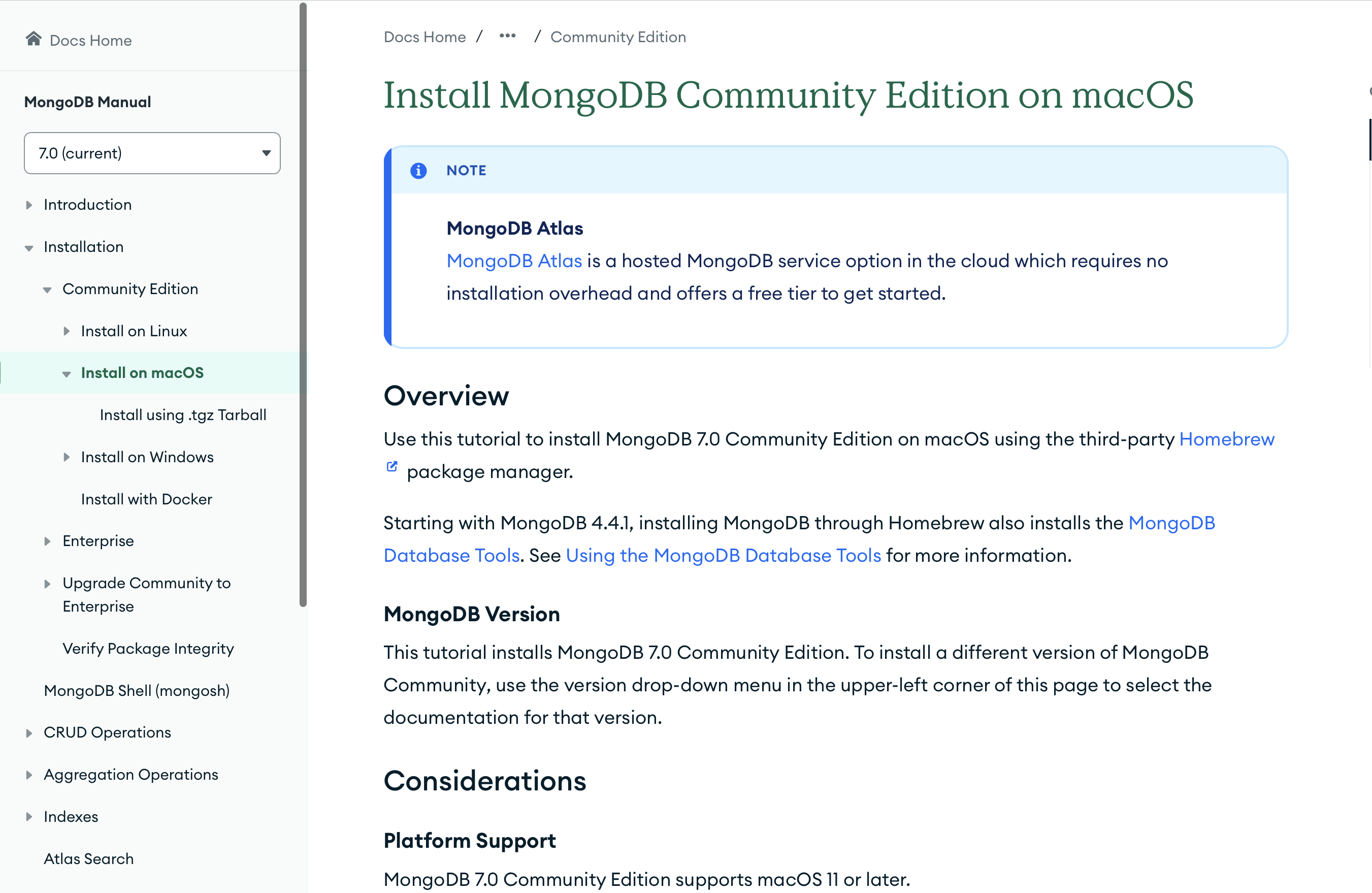 MongoDB Download